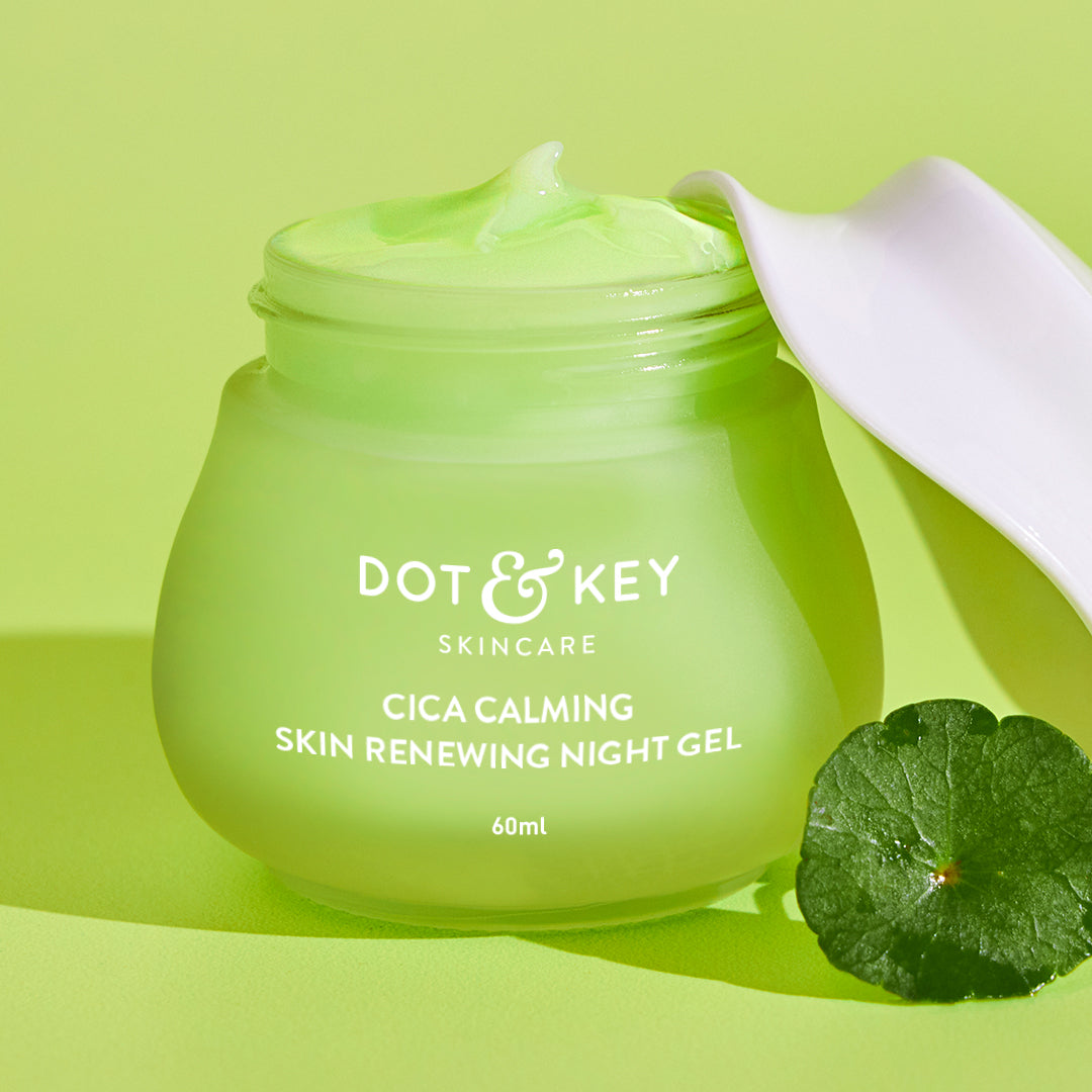 Dot&Key Cica & Niacinamide Night Gel 60ml-Oily & Acne Prone Skin