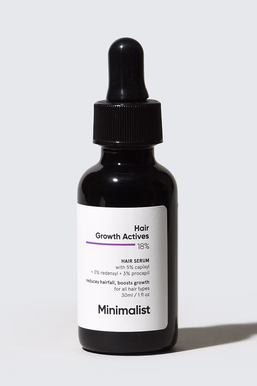 Minimalist Hair Growth Actives 18% Hair Serum 30ml
