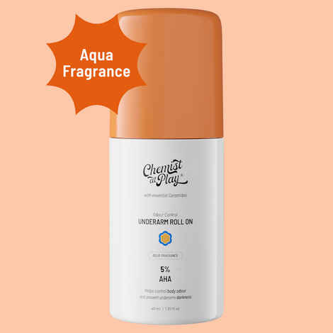 Brightens Skin, Prevents Odour, Aqua Fragrance Deodorant Roll-on - For Men & Women (40 ml)