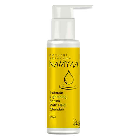 Namyaa Advanced Haldi Chandan Intimate Serum For Intimate Area | Helps To Lightening Skin 100 gm