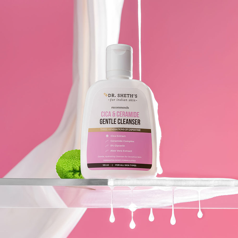 Dr Sheths Cica & Ceramide Gentle Cleanser -125ml Gentle, Hydrating Cleanser for Sensitive Skin