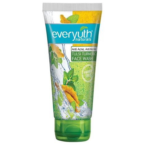 Everyuth Naturals Anti Acne Anti Marks Tulsi Turmeric Face Wash (150 gm)