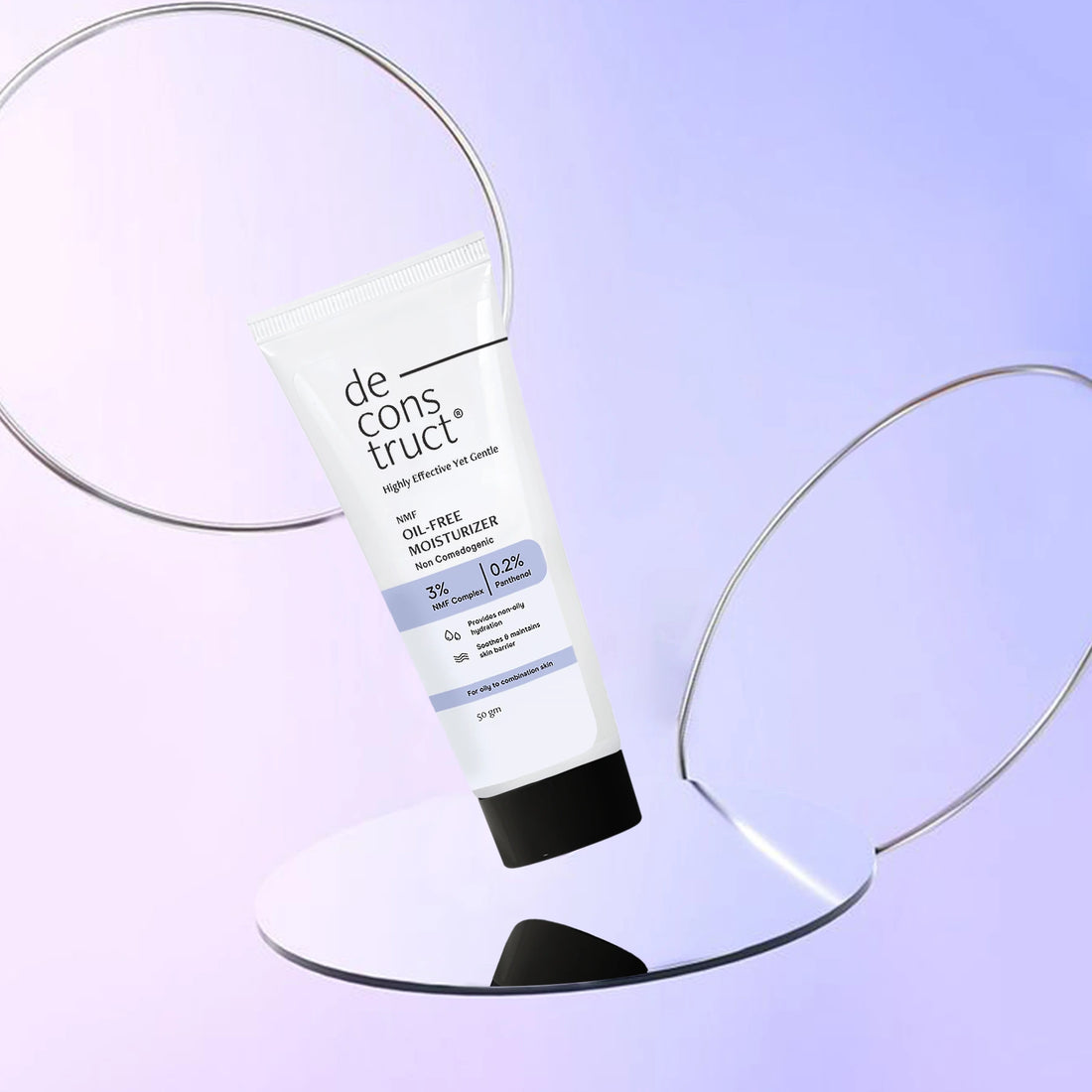 Deconstruct Oil-Free Moisturizer | Non Sticky, Fast absorbing | 72 Hr Hydration - 50 gm