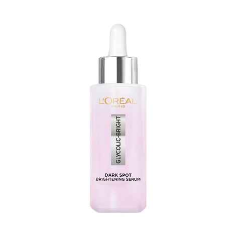 L'Oreal Paris Glycolic Bright 8% [Melasyl + Glycolic + Niacinamide] face serum for Dark Spot & Brightening, 30 ml