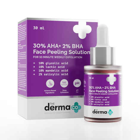 The Derma co. 30% AHA + 2% BHA Face Peeling Solution (30 ml)
