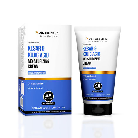 Dr. Sheth's Kesar & Kojic Acid Moisturizing Cream 50 gm